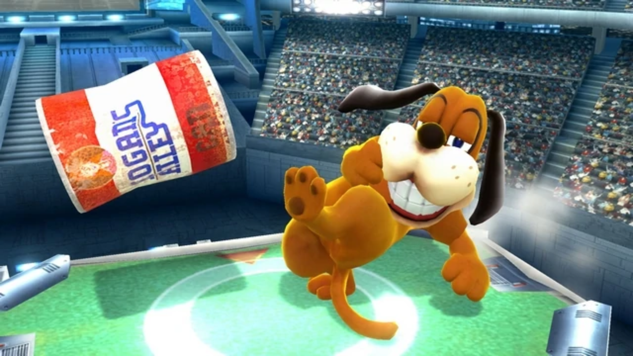 Smug Duck Hunt Kicking the Can