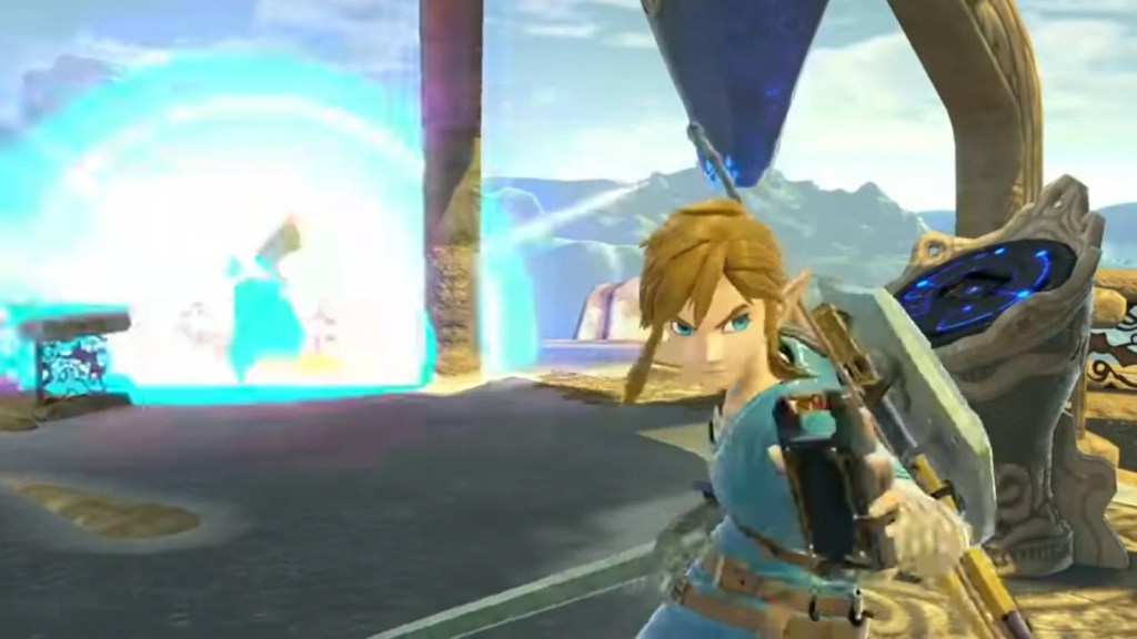 Link Blowing Up Pikachu
